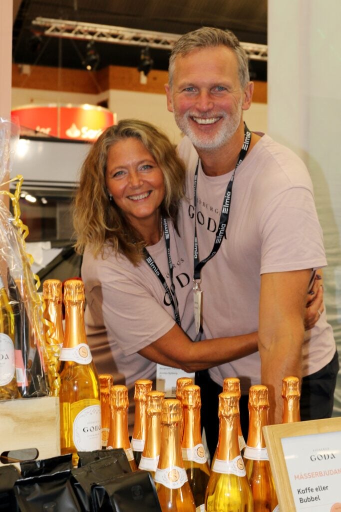 Rickard Sjöberg med hustru Annika, Sjöbergs Goda