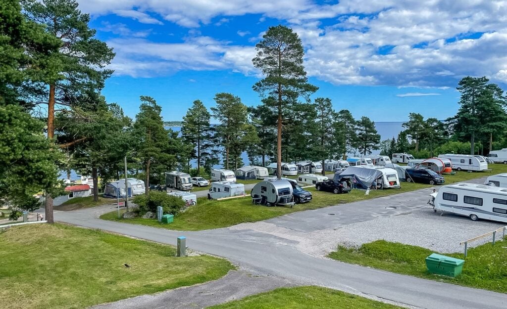 First Camp Fläsian utsikt