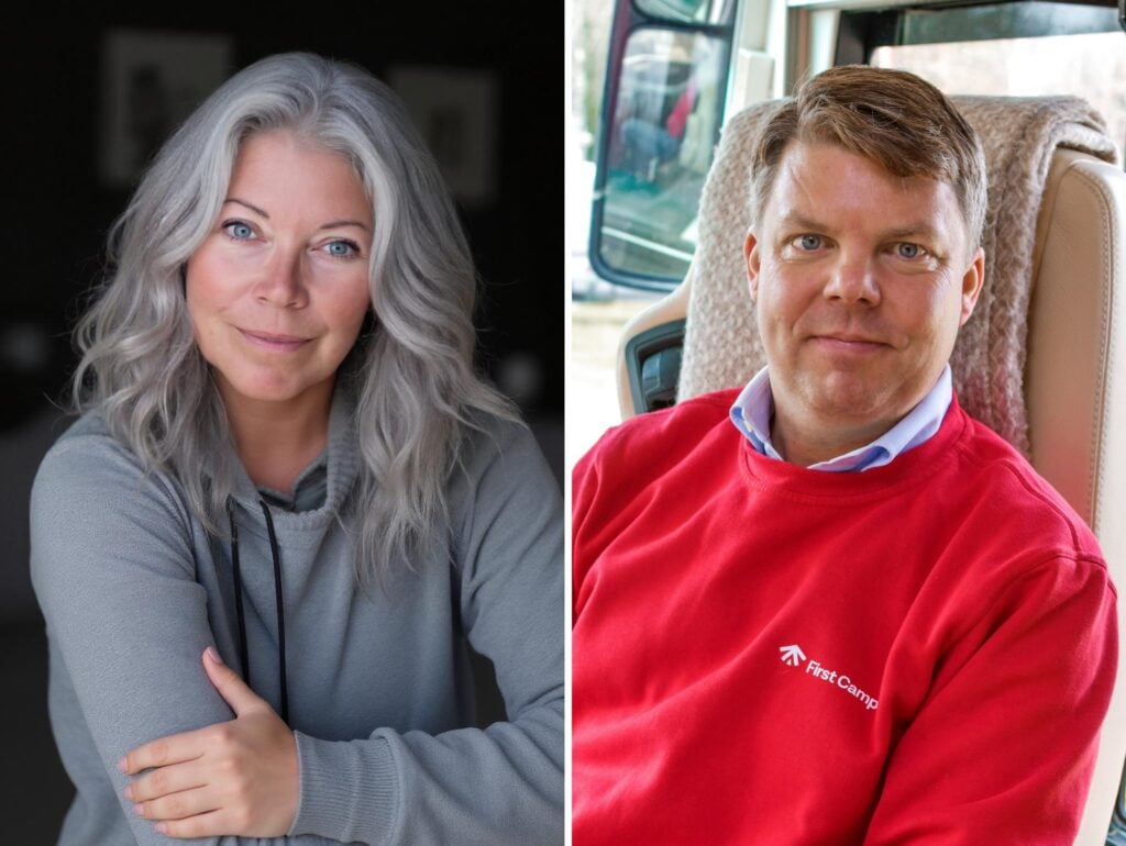 Malin Mellstrand, Hollistay och Johan Söör, First Camp