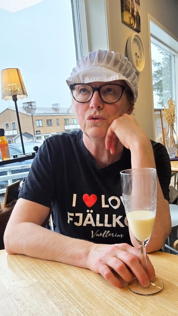 Agnes Otterbech på Mathantverket Vuollerim