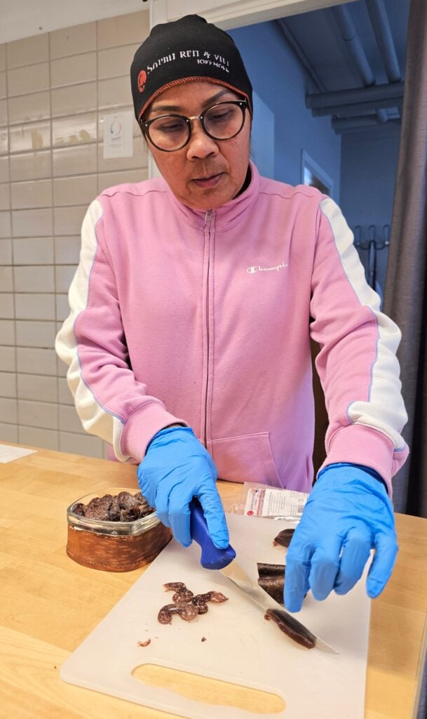 Smakprov hos Sápmi Ren och Vilt