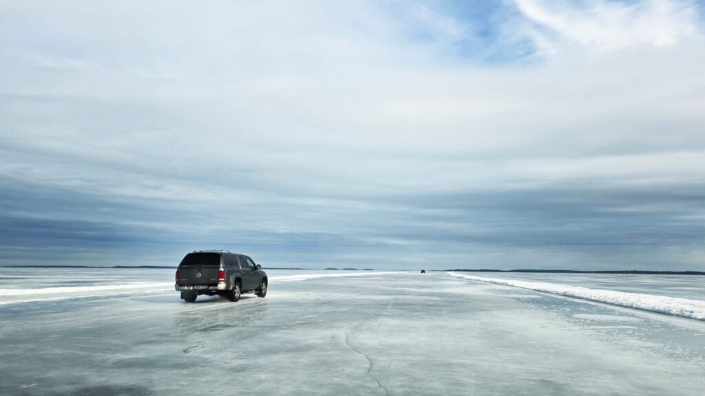 Havsisen utanför Luleå