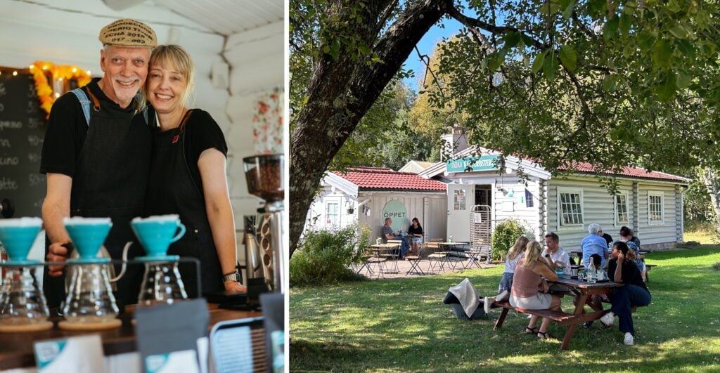 Michael och Julia Skentelbery, Tadah Kafferosteri i Lenhovda