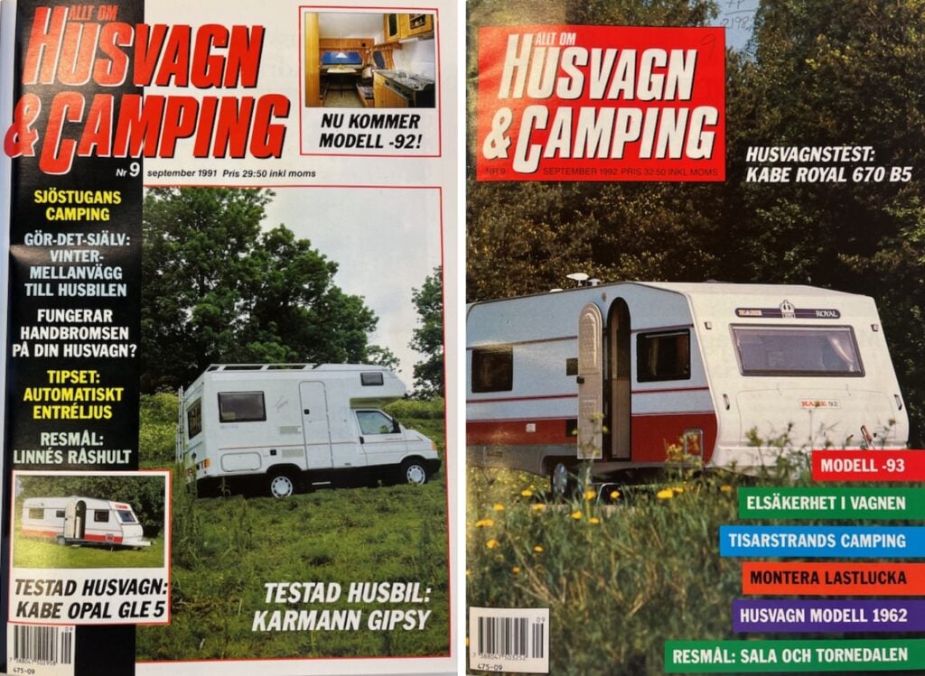 Husvagn & Camping ny formgivning
