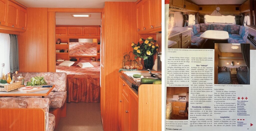 Bürstner interiör 1997