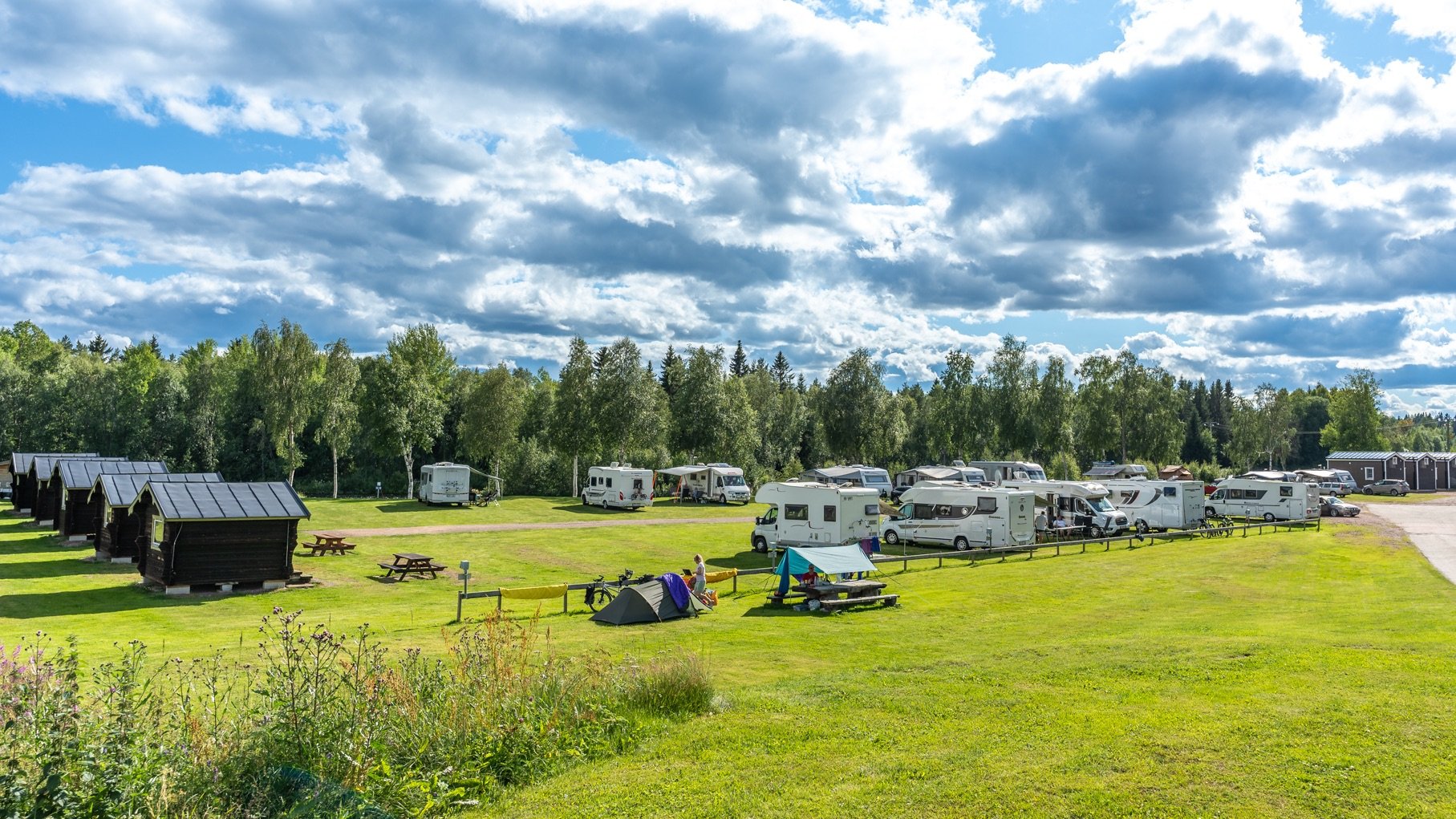 Lillhärdals camping: Här trivs gästerna