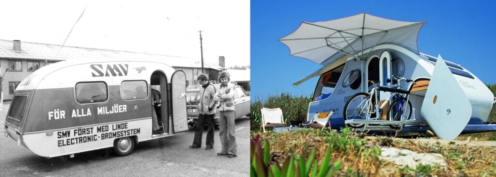 SMV och tyska TV provar husvagnsliv