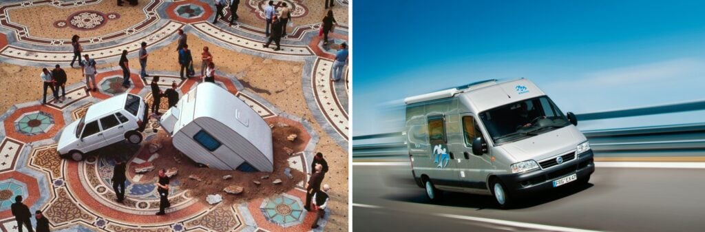 Konstmässa i Milano och plåtispremiär för Knaus