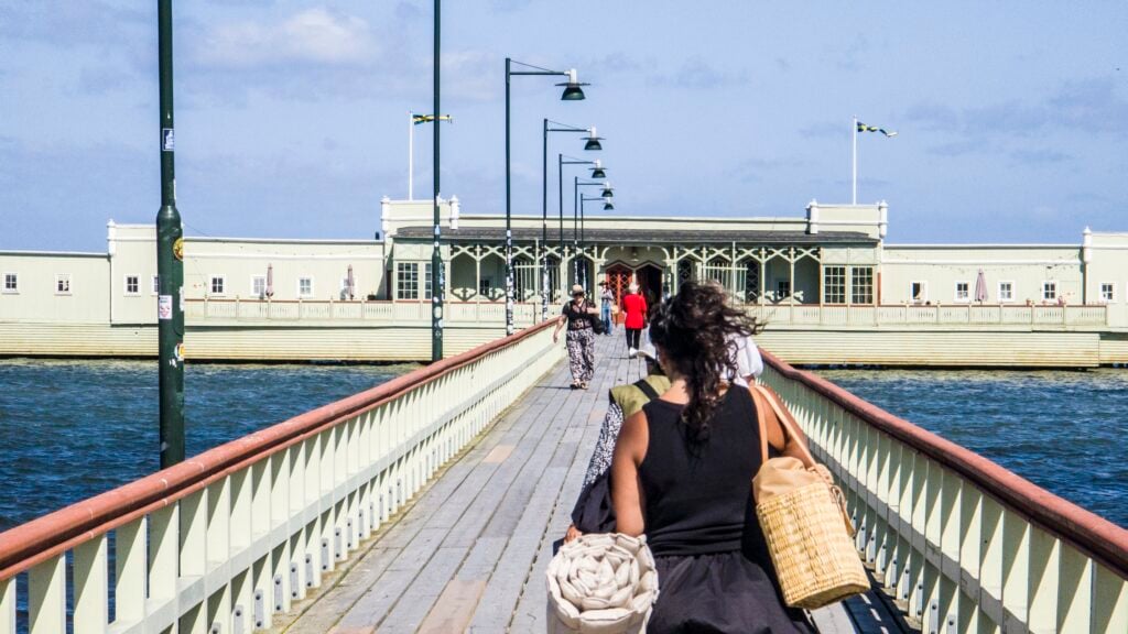 Kallbadhuset på Ribergsborgsstranden