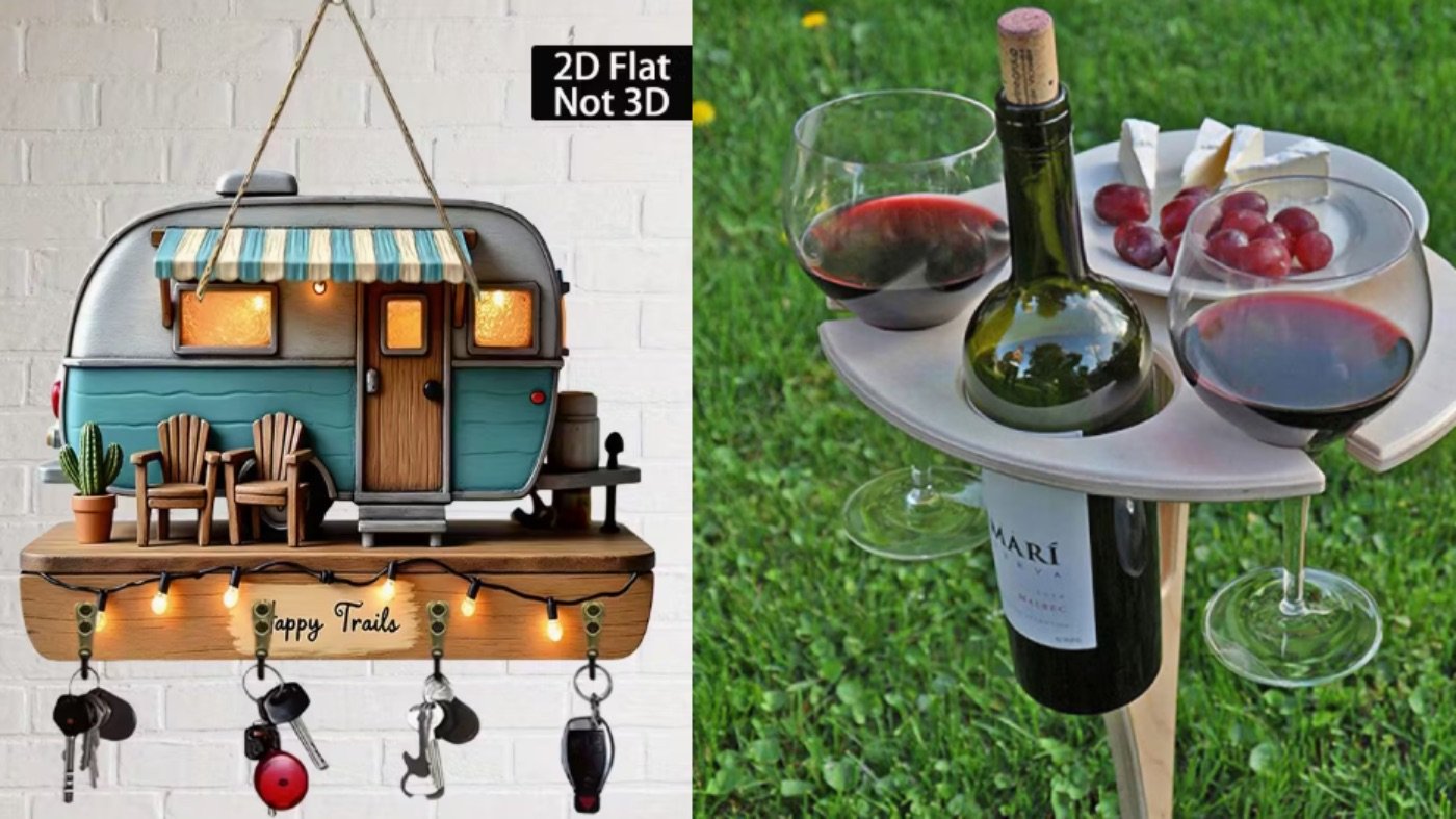 Prylar: Kylbox och portabel tvättmaskin