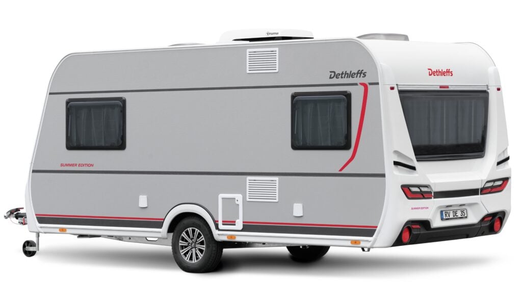 Dethleffs 460 EL med singelbäddar