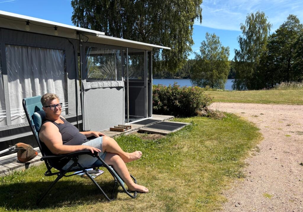 Eva Olsson vid Sommen
