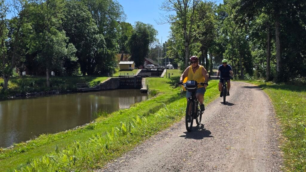 Hajstorp, cyklister