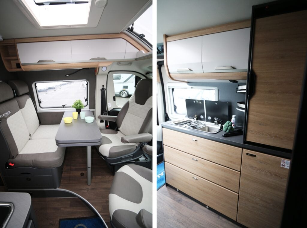 Knaus Boxlife 600 - bord och kök
