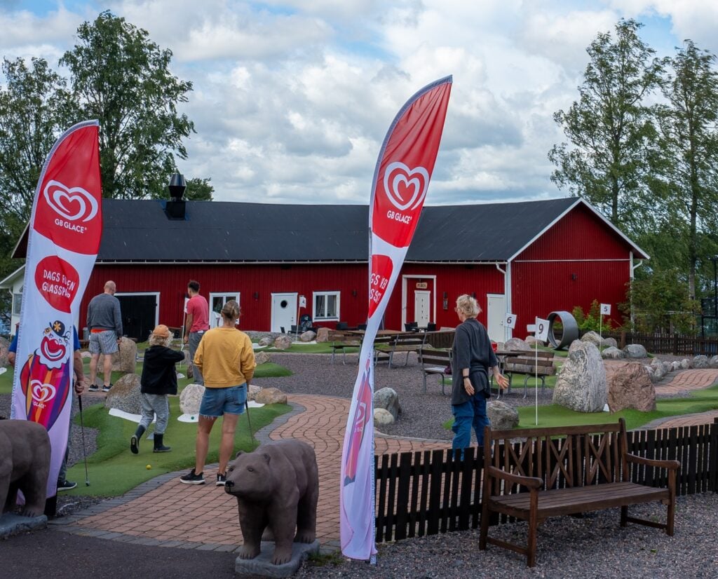 Frykenbadens camping, minigolf