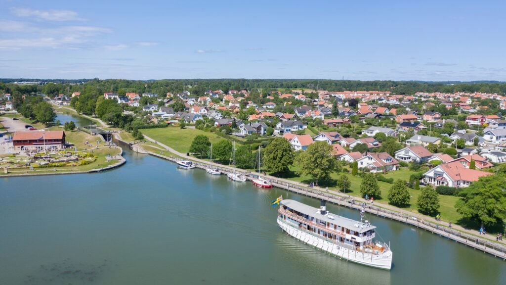 Göta Kanal, Bergs slussar