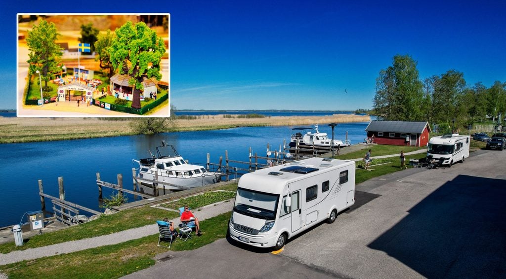 Kungsörs gästhamn. FOTO (infällda bilden): Anders Wallsten