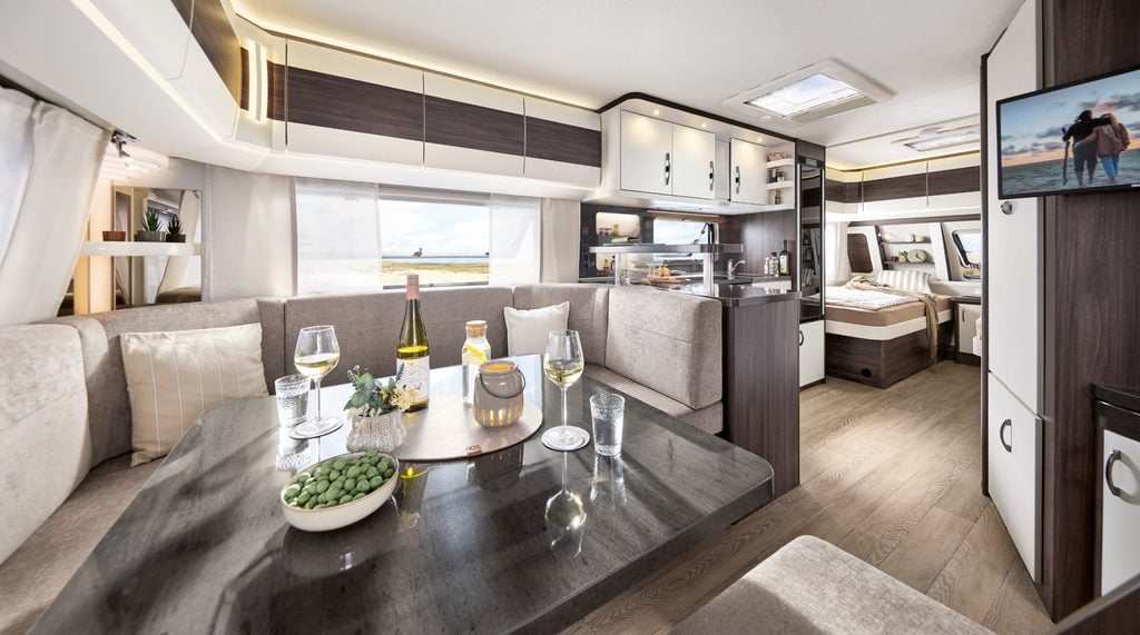 Hobby Prestige 620 CL, interiörbild
