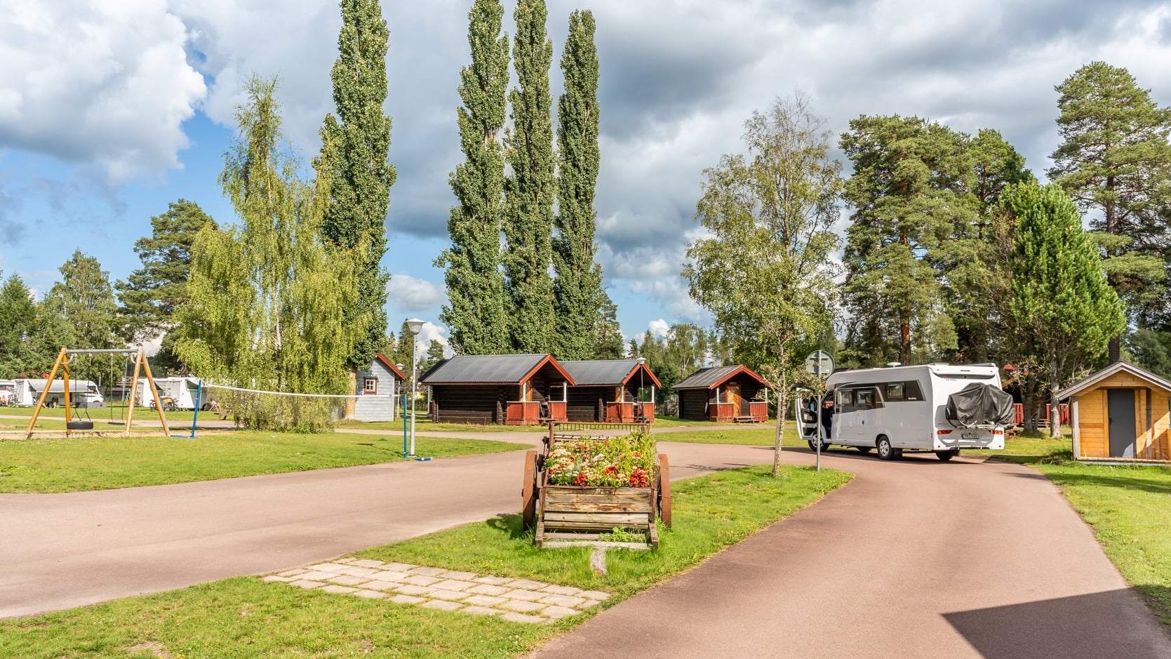 Vansbro camping: LÄTT ATT TRIVAS